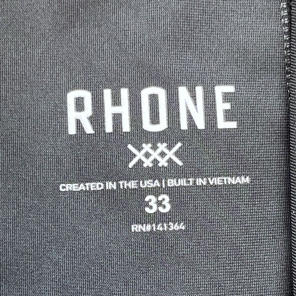 Rhone Commuter Pants Men's 33x30 Olive Green Flat Front Stretch Performance Work - Picture 13 of 16